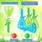 Pop, Pass & Catch Ball Game for Kids Ages 5+ – Indoor & Outdoor Fun with 4 Launcher Baskets and 24 Balls, Easter Basket Stuffers, Party Favors, Beach & Sports Toy
